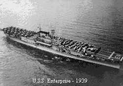 U.S.S. Enterprise, circa 1939